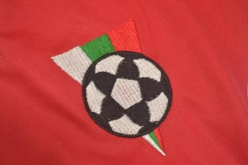 1994 Bulgaria Away Red Retro Soccer Jersey
