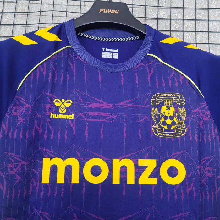 25-26 Coventry City GoalKeeper Fans Soccer Jersey