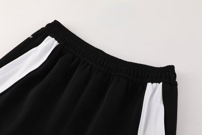 2024 AD Black Jacket Tracksuit