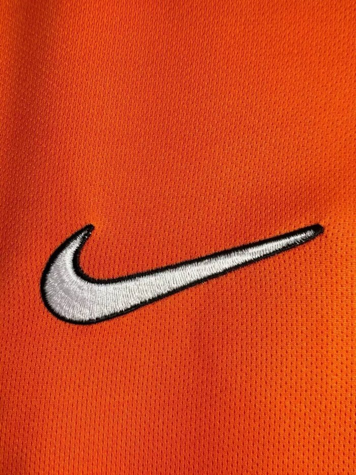 1998 NetherIands Home Long sleeves Retro Soccer Jersey