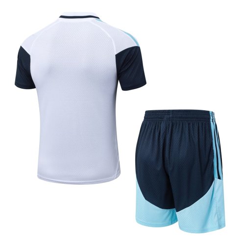 2026 AD White High Quality Player Version Training Short Suit (球员套装)