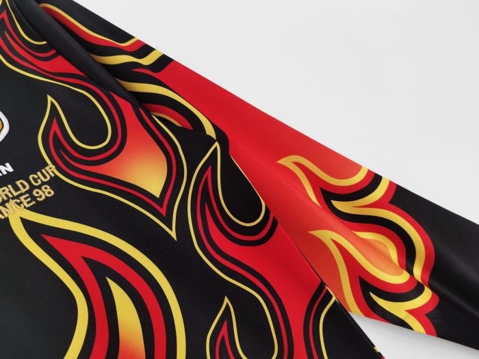 1998 Japan goalkeeper Long Sleeve Retro Soccer Jersey