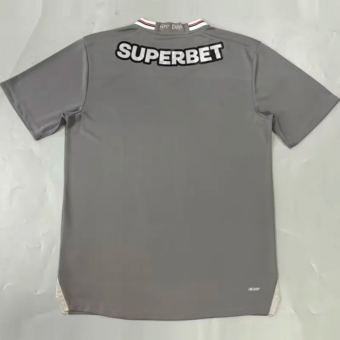 25-26 Sao Paulo Grey Special Edition Fans Soccer Jersey