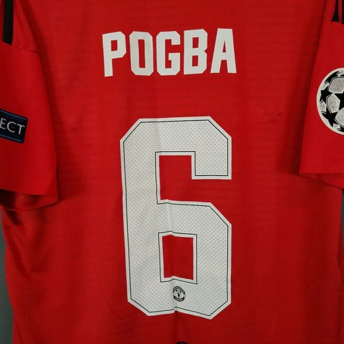 2018-2019 Man Utd Home Retro Soccer Jersey