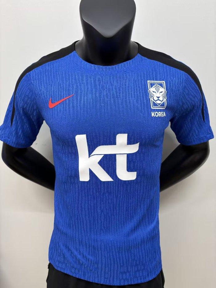 25-26 Korea Blue Player Version Training shirts