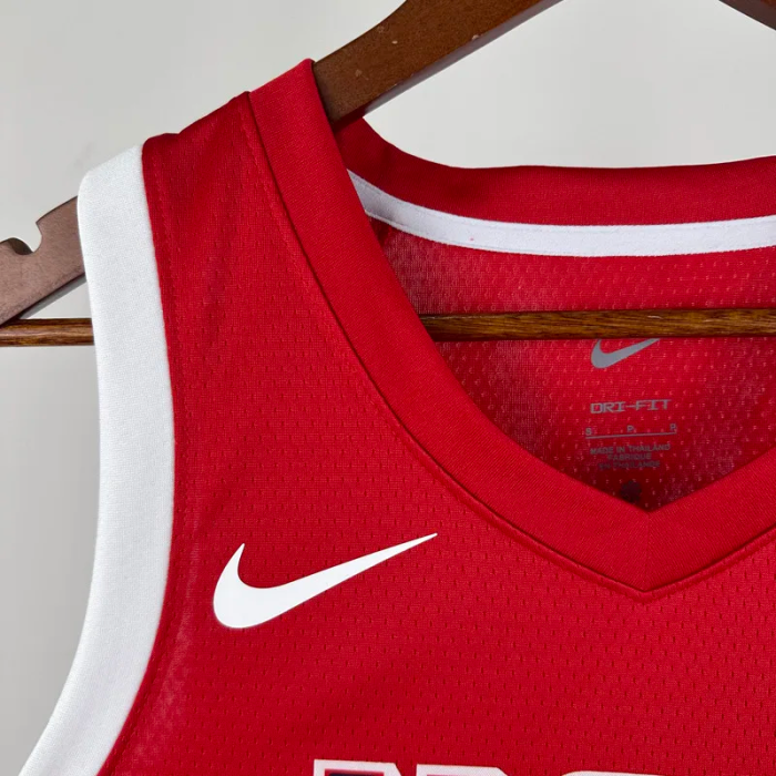 2024 Olympic Game USA EDWARDS # 5 Red Basketball Jersey