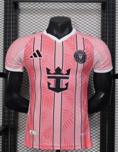 25-26 Inter Miami Pink Special Edition Player Version Soccer Jersey (V领)