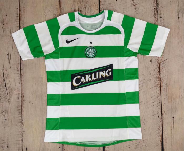 2005-2006 Celtic Home Retro Soccer Jersey