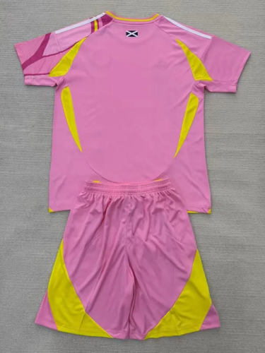25-26 Scotland Away Kids Soccer Jersey