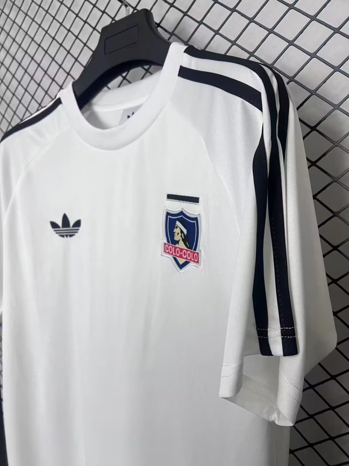 26-27 Colo-Colo White Training Shirts