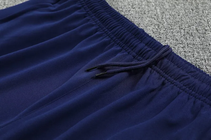 25-26 France High Quality Half Pull Tracksuit