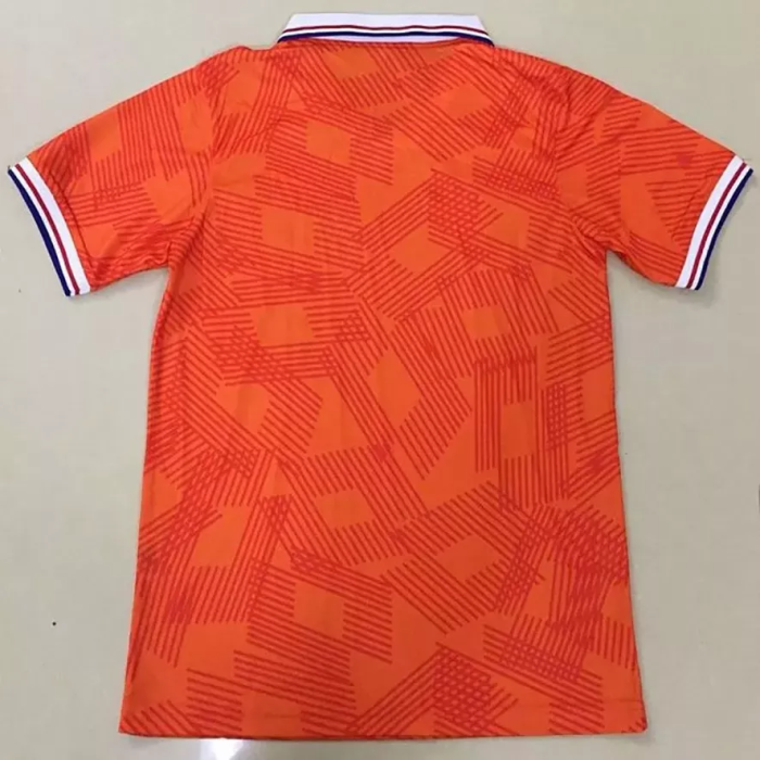 1991-1992  NetherIands Home Retro Soccer Jersey