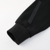2024 AD Black Hoodie Jacket Tracksuit 