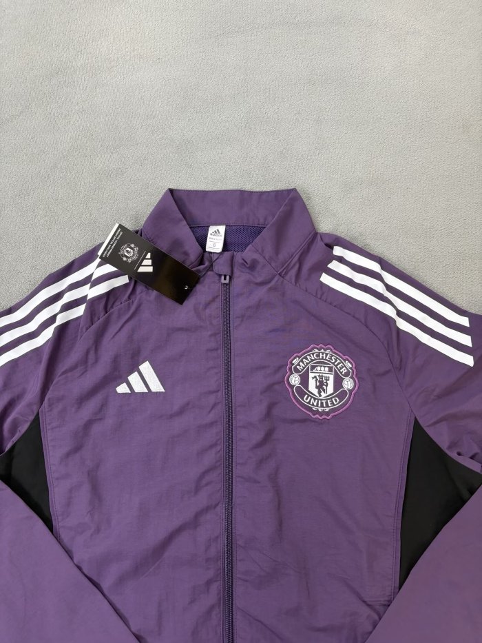 25-26 Man Utd Purple Windbreaker