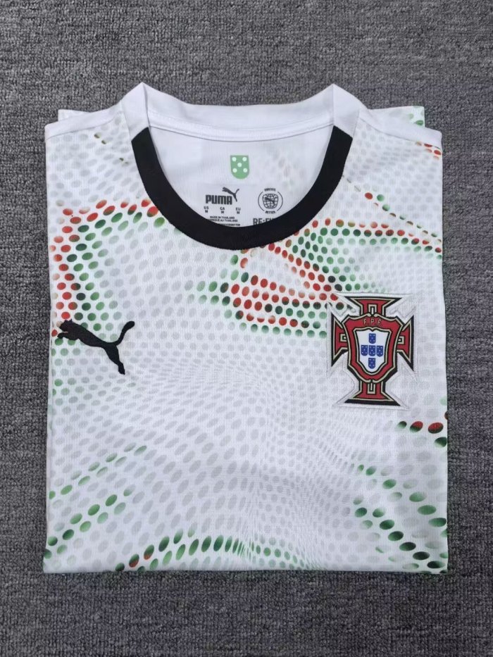 25-26 Portugal Away Fans Version Soccer Jersey