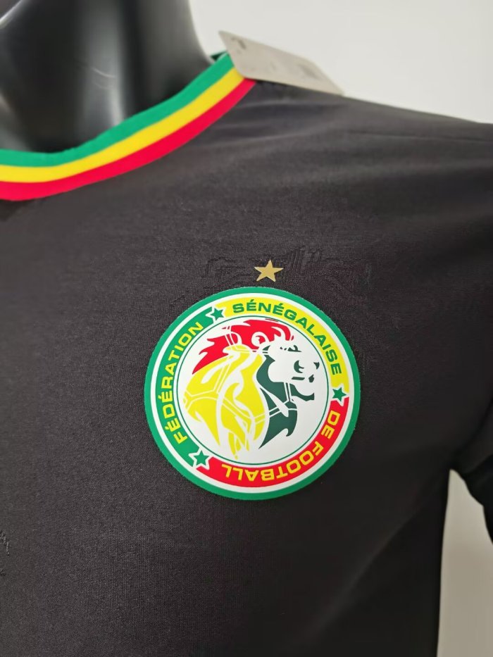 25-26 Senegal Black Special Edition Player Version Soccer Jersey