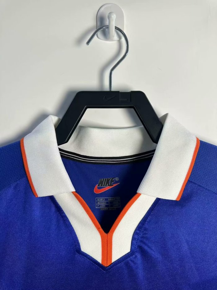 1998  NetherIands Away Retro Soccer Jersey