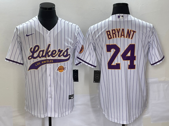 2025 MLB Los Angeles Lakers New Pattern Jersey