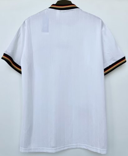1996 Germany Home White Retro Soccer Jersey