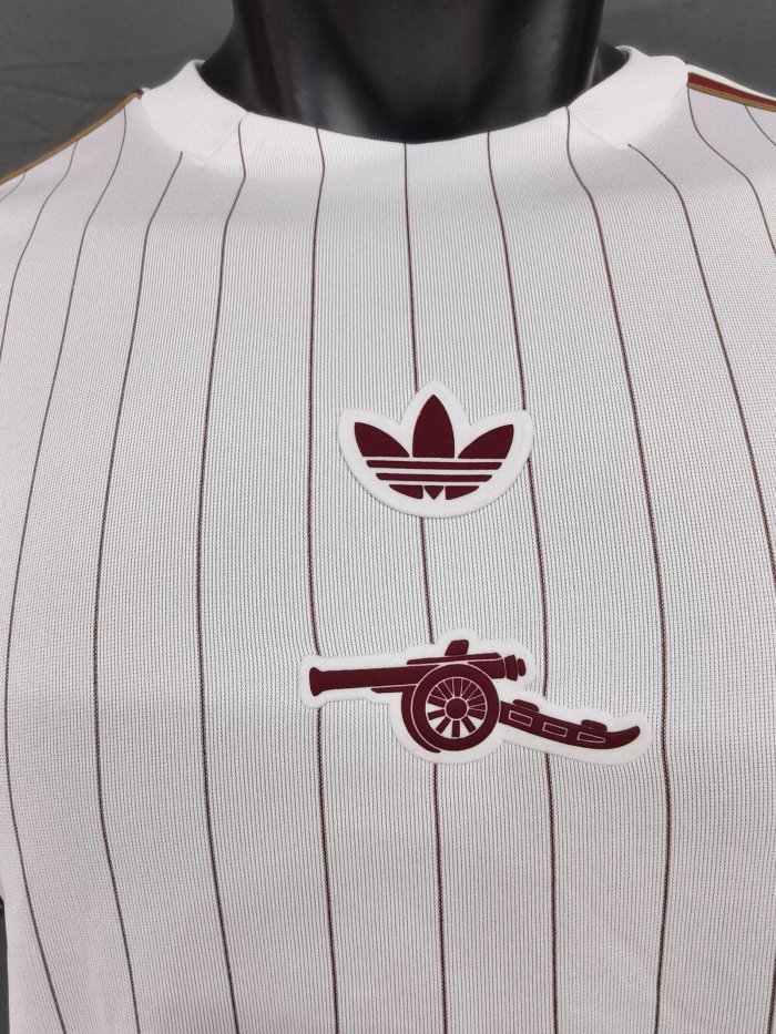 25-26 ARS White Casual Special Edition Player Version Soccer Jersey