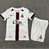 25-26 Mallorca Away Kids Soccer Jersey 1:1 Thai Quality