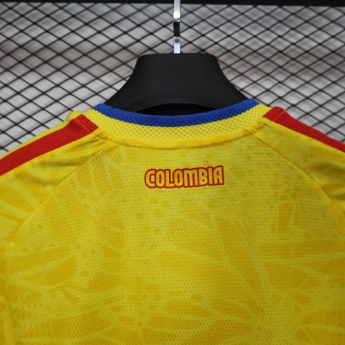 2026 Colombia Home Women Player Version Soccer Jersey (女)
