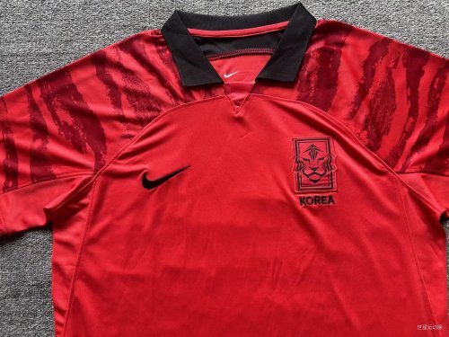 2022 Korea Home Soccer Jersey