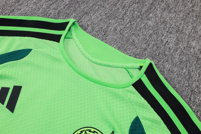 2026 Mexico Green High Quality Player Version Training Short Suit (球员套装)