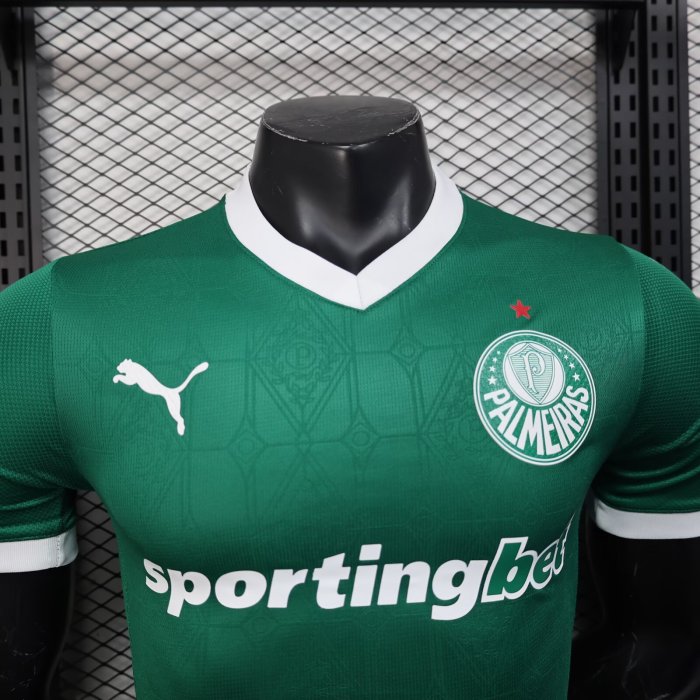 25-26 Palmeiras Home Player Version Soccer Jersey