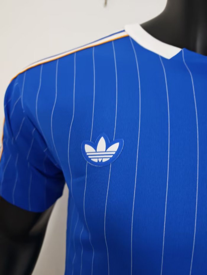 25-26 RMA Blue Special Edition Player Version Training Shirts 1:1 Thai Quality