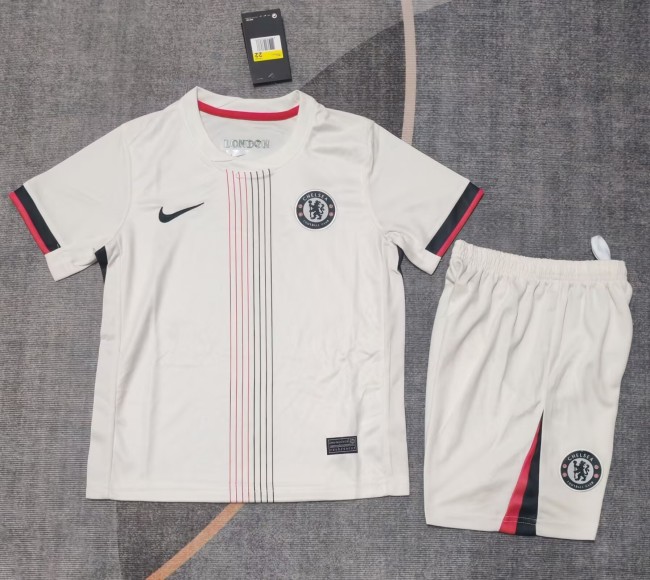 25-26 CHE Away Kids Soccer Jersey