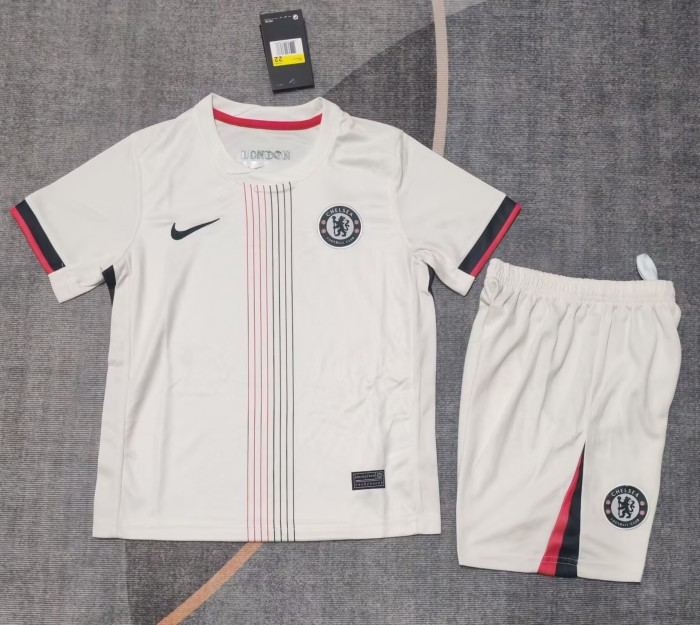 25-26 CHE Away Kids Soccer Jersey