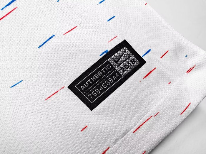 2018 France Away White Retro Soccer Jersey