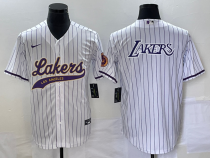 2025 MLB Los Angeles Lakers New Pattern Jersey
