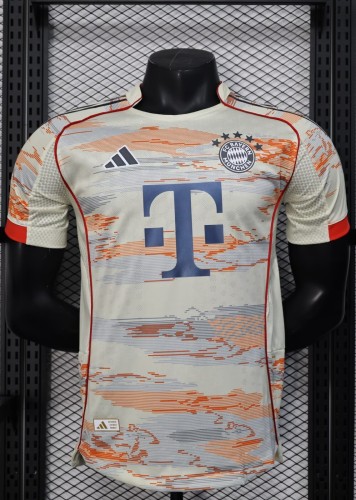 25-26 Bayern Away Player Version Soccer Jersey