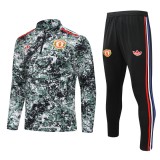 24-25 Man Utd High Quality Half Pull Tracksuit