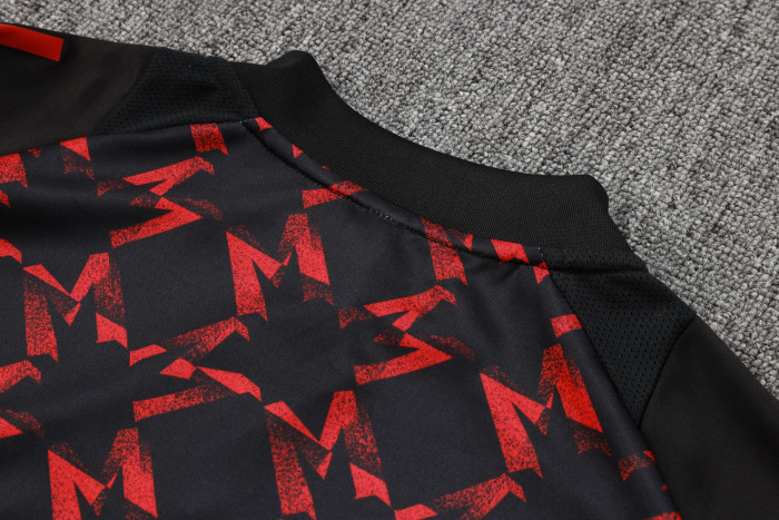 24-25 Man Utd High Quality Half Pull Tracksuit