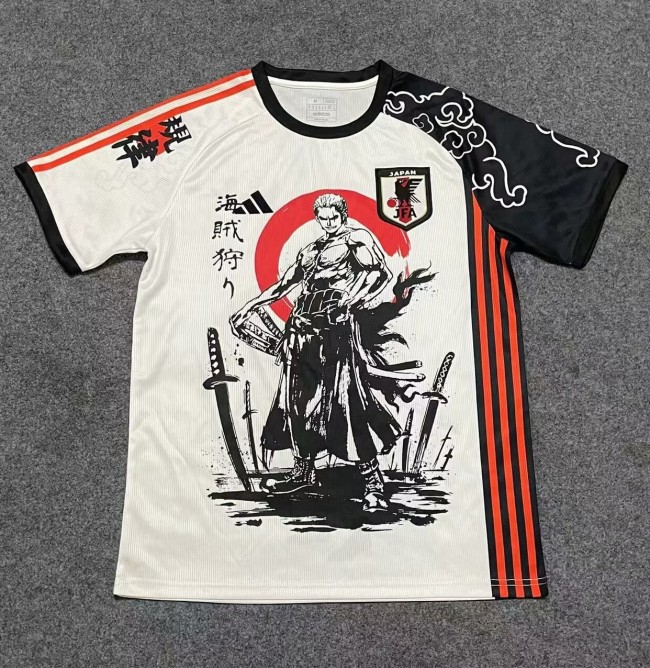 24-25 Japan Black White Special Edition Fans Soccer Jersey