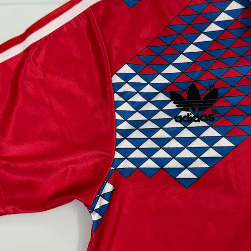 1990 Slovakia Red Retro Soccer Jersey