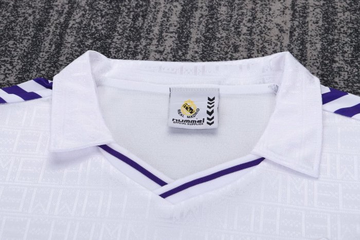 1988-1990 RMA Home Retro Kids Soccer Jersey