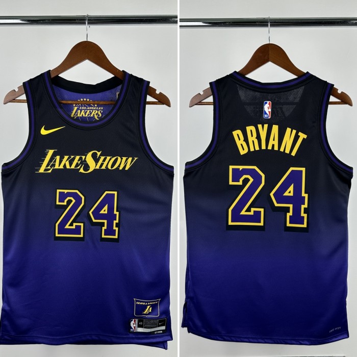 24-25 Lakers  Top Quality Hot Pressing NBA Jersey