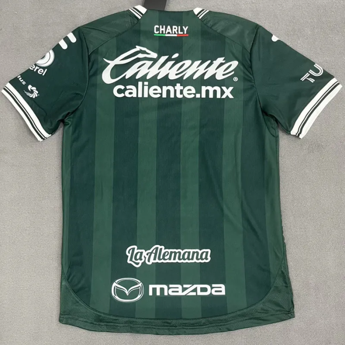 25-26 Leon Home Fans Soccer Jersey 1:1 Thai Quality