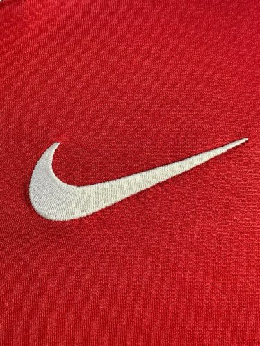 2004-2006 Man Utd Home Long Sleeve Retro Soccer Jersey