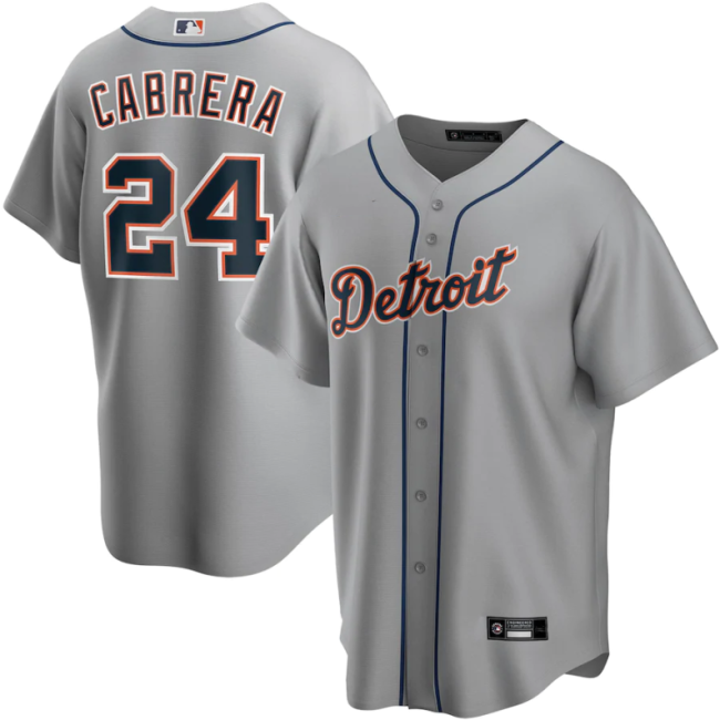 2024 MLB Detroit Tigers New Pattern Jersey
