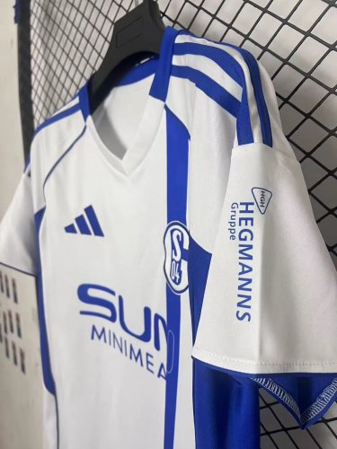 25-26 Schalke 04 Away Fans Soccer Jersey