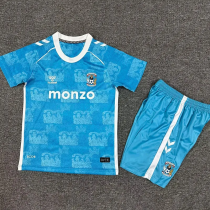 25-26 Coventry City Home Kids Soccer Jersey 1:1 Thai Quality