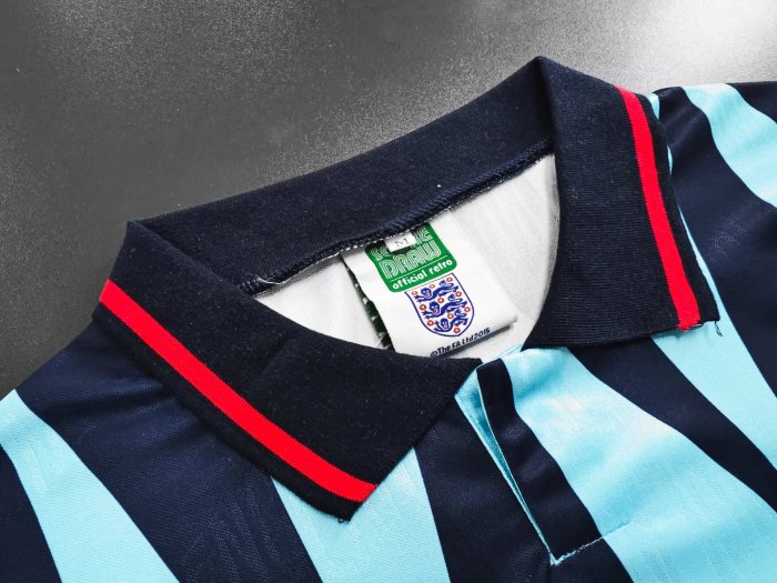 1992 England Third Retro Soccer Jersey
