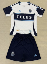 25-26 Vancouver Whitecaps Home Adult Suit (带章) 1:1 Thai Quality