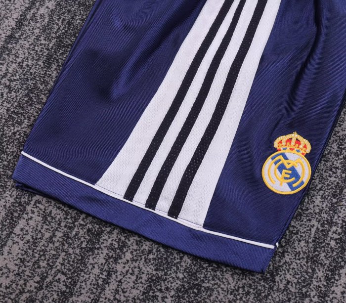 1998-1999 RMA Away Retro Kids Soccer Jersey