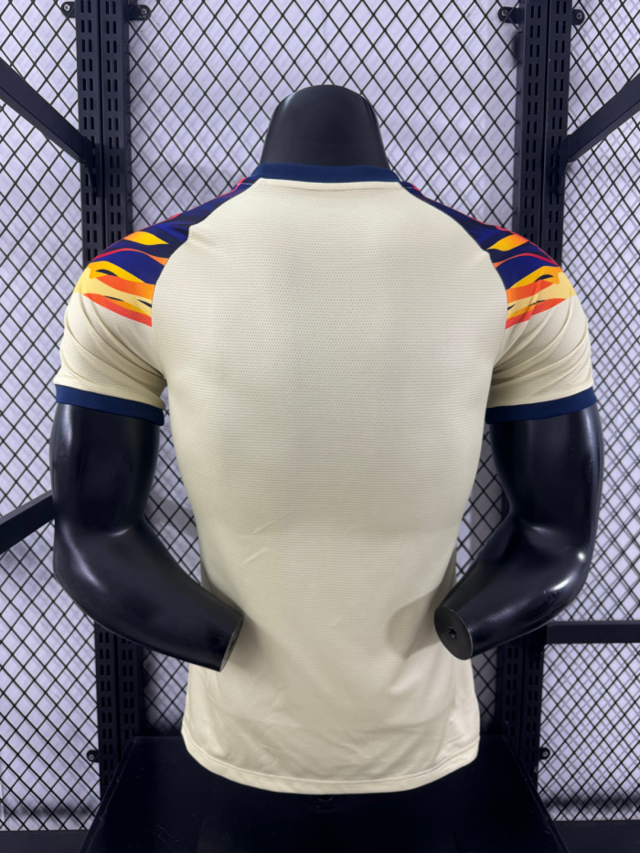 25-26 Club America Apricot Player Version Soccer Jersey